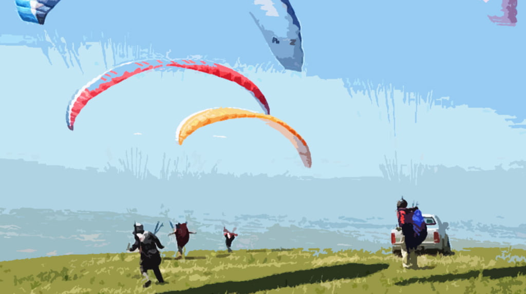 paragliding alanya